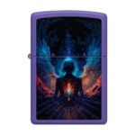 Oriģinālās Zippo šķiltavas ar eņģeļa dizainu un vēja aizsardzību