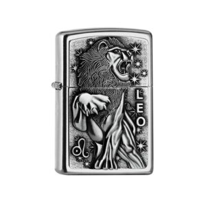 Zippo šķiltavas Zodiac Leo