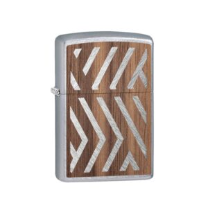 Zippo šķiltavas x Woodchuck Herringbone Sweep