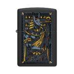 Oriģinālās Zippo šķiltavas ar Anubisa dieva dizainu un vēja aizsardzību