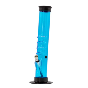 Akrila ūdenspīpe "Amsterdam Straight Blue" 32cm