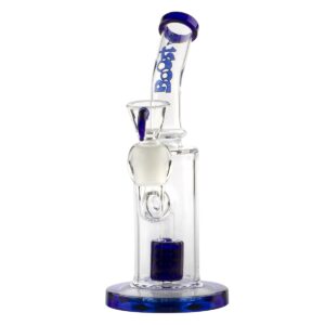 Stikla ūdenspīpe "Boost Bent Blue Bubbler" 23 cm