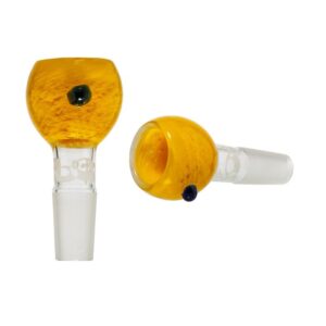 Stikla galva "Boost Yellow" 14,5 mm