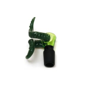 Stikla galva "Zaļie tenticuli" 14,5 mm