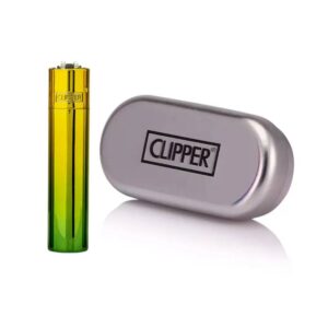 Šķiltavas Clipper metāla zaļais gradients