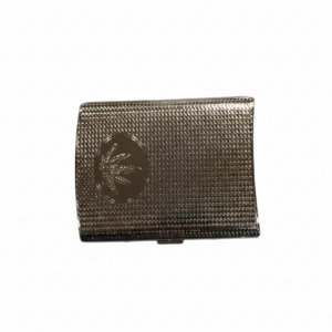 Metāla cigarešu etvija ar fitomorfu augu rakstu 105x85x15 mm
