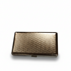 Metāla cigarešu etvija ar tekstūru 125x70x20 mm līdz 20 cigaretēm