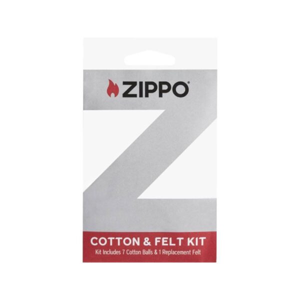 Zippo kokvilnas un filca apkopes komplekts Zippo kokvilnas un filca apkopes komplekts