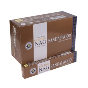 Golden Nag Sandalwood Vīraki 15g