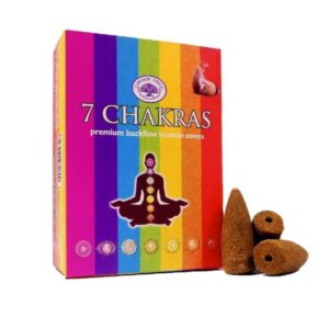 Green Tree 7 Chakras Backflow Vīraki