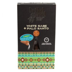 Tribal Soul White Sage Palo Santo Backflow Vīraki