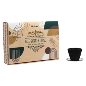 Goloka Palo Santo & Copal aromātiskie sveķu kausiņi telpas attīrīšanai