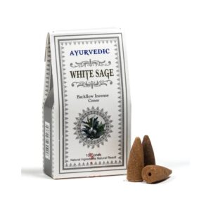 Ayurvedic White Sage Backflow Vīraki