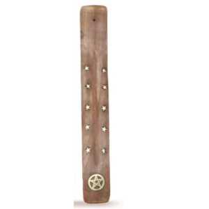 Vīraka turētājs Wooden Brass Inlay #4 26 cm