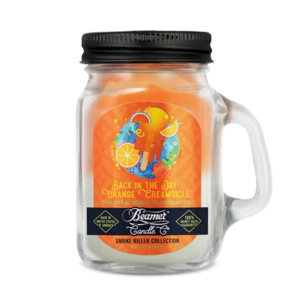 Sojas vaska svece Beamer Orange Creamsicle dūmu neitralizēšanai Sojas vaska svece Beamer Orange Creamsicle dūmu neitralizēšanai