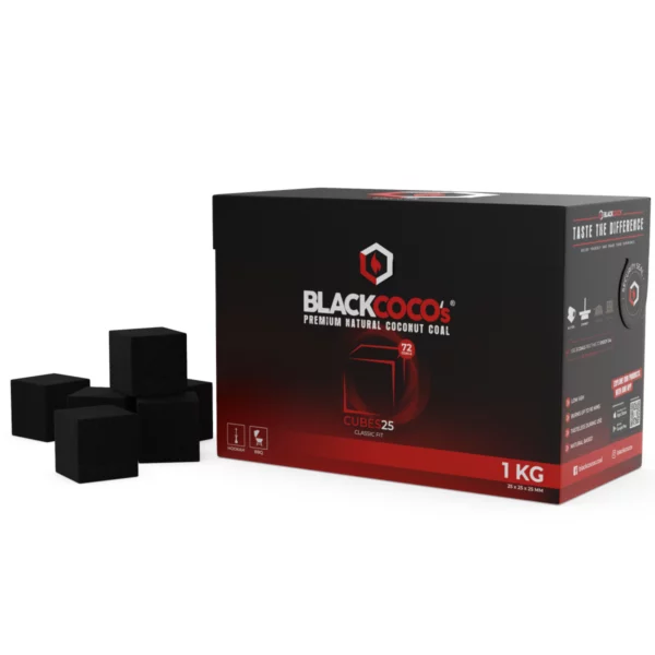 BlackCocos Dabīgā Kokosriekstu Ogle 25mm 1kg BlackCocos Dabīgā Kokosriekstu Ogle 25mm 1kg
