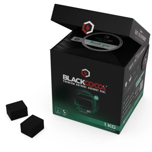 BlackCocos Dabīgā Kokosriekstu Ogle RECTS20 1kg thank you