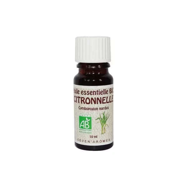 Céven’Arômes ekologiškas citronzāles ēteriskās eļļas 10ml Céven’Arômes ekologiškas citronzāles ēteriskās eļļas 10ml
