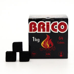 Dabīgā kokosriekstu ogle Cocobrico 26mm 1kg