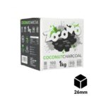 Dabīgā kokosriekstu ogle Zocomo 26mm