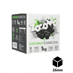 Dabīgā kokosriekstu ogle Zocomo 26mm