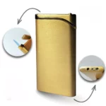 Gāzes šķiltavas Fummo Toora Jet Gold elegantā dāvanu kastītē