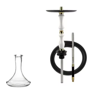 Ekskluzīva ūdenspīpe Sunpipe Odin Classic White 59 cm – Tradīciju un luksusa apvienojums