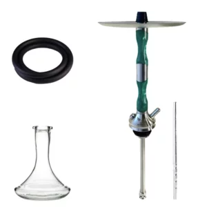 Ūdenspīpe Sky Hookah Vertigo Green 53 cm