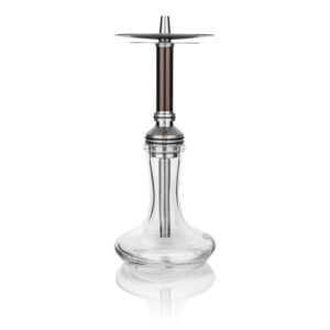 Ūdenspīpe "Steamulation Xpasion Mini Carbon Black Red" 40 cm