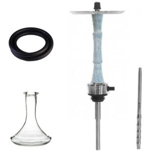 Ūdenspīpe "Totem Hookah Idol Brushed Provence" 57 cm