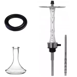 Ūdenspīpe "Totem Hookah Idol Brushed Traditional" 57 cm