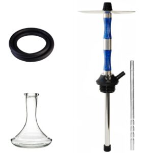 Ūdenspīpe "Sky Hookah Vertigo Simple Blue" 52 cm