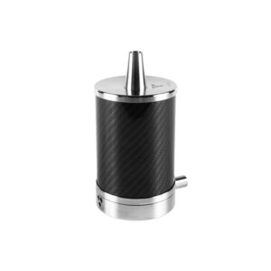 Ceļojumu ūdenspīpe "Vyro One Carbon Black V2" 15 cm