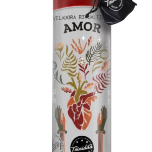 Sojas vaska svece Veladora Amor mīlestības un harmonijas rituāliem
