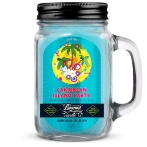 Large Beamer Candle Caribbean Island Party 310 ml.
