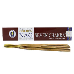 Golden Nag 7 Chakra natural Vīraki 15gr