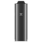 PAX 4 Onyx portatīvais iztvaicētājs sausajiem augiem un koncentrātiem uz balta fona
