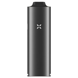 PAX 4 Onyx portatīvais iztvaicētājs sausajiem augiem un koncentrātiem uz balta fona