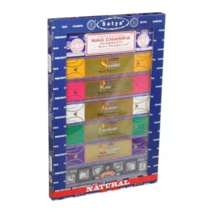 Satya Natural vīraka komplekts (12 gab. x 15g) – Dabas spēks un miers