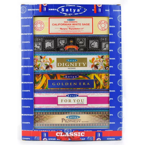 Satya Classic vīraka komplekts (12 gab. x 15g) Satya Classic vīraka komplekts (12 gab. x 15g)