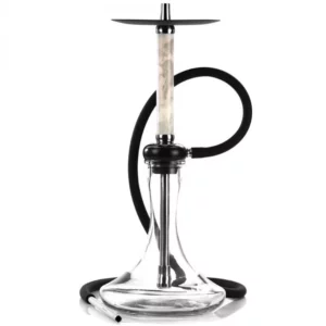 Ūdenspīpe "Sky x Totem Hookah Tube Stone Cream" 52 cm