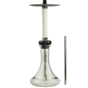 Ūdenspīpe "Sky x Totem Hookah Tube White Wood" 52 cm