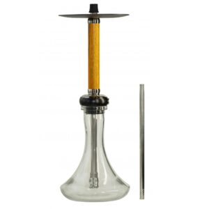 Ūdenspīpe "Sky x Totem Hookah Tube Yellow Black" 52 cm
