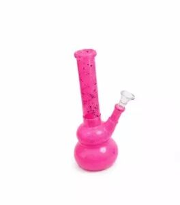 Stikla bongs Pink 18 cm