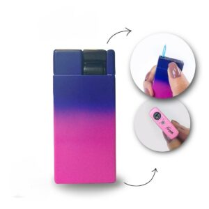 Gāzes šķiltavas Fummo Morwell Jet Purple elegantā dāvanu kastītē