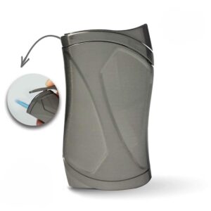 Gāzes šķiltavas Fummo Oakey Jet Grey elegantā dāvanu