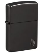 Zippo šķiltavas Armor Flame Black