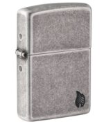 Šķiltavas Zippo Armor Flame Silver