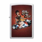 Šķiltavas Zippo Barber Shop Pinup