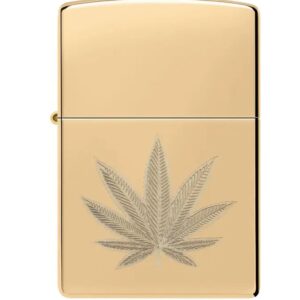 Zippo Šķiltavas Canna Leaf